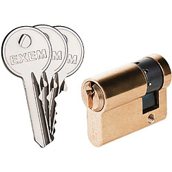 Demi-cylindre de serrure laiton