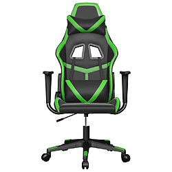 Avis VidaXL Chaise de jeu de massage Noir/Vert