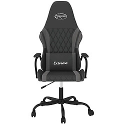 Avis vidaXL Chaise de jeu de massage - Noir/Gris