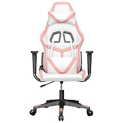 Avis VidaXL Chaise de jeu Blanc/Rose