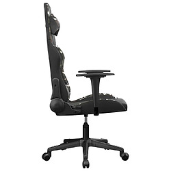 Acheter VIDAXL Chaise de jeu de massage - Noir/Camouflage