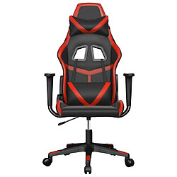 Avis VidaXL Chaise de jeu Noir et rouge