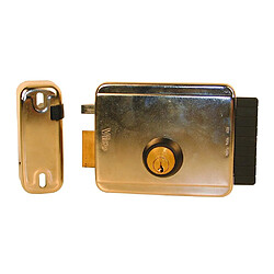 Europe Automatisme Europe_automatisme serrure électrique à pêne rentrant - cylindre rond 60 mm