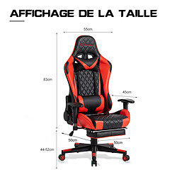 Foxsport Siège gamer - Gris pas cher