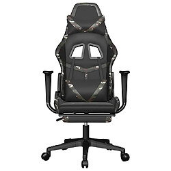 Acheter vidaXL Chaise de jeu de massage - Noir & Camouflage