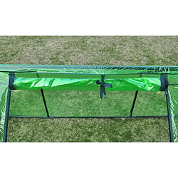 Helloshop26 Serre de jardin 240 x 90 x 90 cm jardinage plastique 1602010
