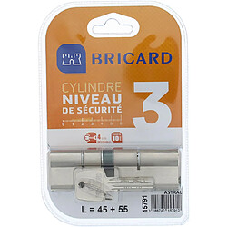 Avis Bricard cylindre de serrure Astral 15791 - double entrée