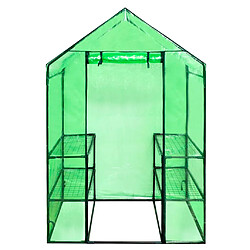 VidaXL Serre avec étagères