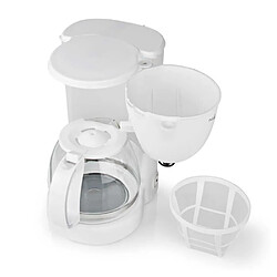 Avis Techwood Set petit déjeuner cafetière + grille-pain - Blanc