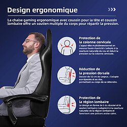 Homimaster Lexzurn Gaming Chair - Noir