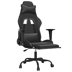 Avis vidaXL Chaise de jeu de massage - Noir