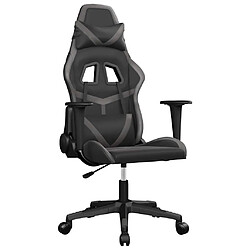 vidaXL massage noir/gris