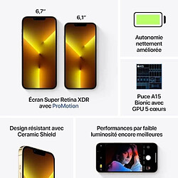 Acheter Apple iPhone 13 Pro 6Go/128Go - Or · Reconditionné