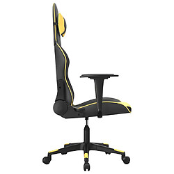 Acheter VidaXL Chaise de jeu Noir/Doré