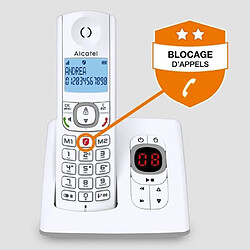 Avis Alcatel téléphone fixe sans fil - Gris