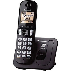 Panasonic téléphone fixe sans fil - Noir