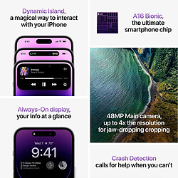 Apple iPhone 14 Pro - 256 Go - Doré