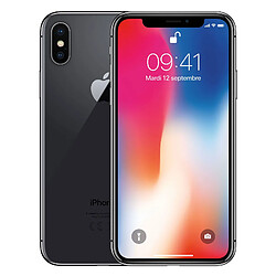 Apple iPhone X 256 Go - Gris Sidéral - Reconditionné