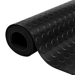 vidaXL Tapis caoutchouc 2x1 m - Noir