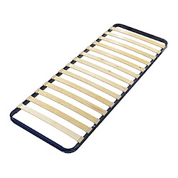 Mes Sommier cadre à lattes - Gris