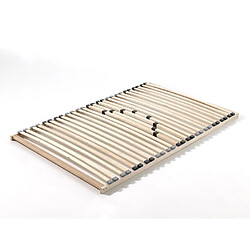 Mes Sommier cadre à lattes 140x200 - Naturel