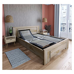 Ebac Lit electrique S50 2x80x200