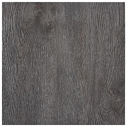 vidaXL Dalles de plancher autoadhésives 5,11 m² Marron