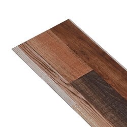 Avis vidaXL Planches de plancher PVC - Multicolore