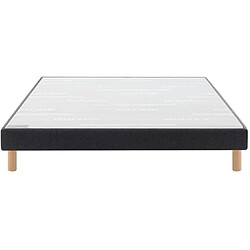 Bultex Sommier cadre à lattes - Gris foncé
