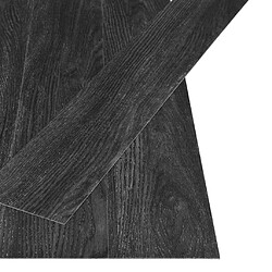 vidaXL - Dalles de plancher PVC - Chêne anthracite