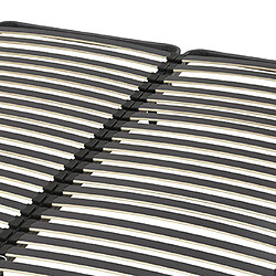 Mes Lateo sommier à lattes - Gris foncé