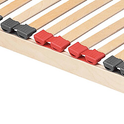 Mes Cadre à lattes 90x200 - Naturel