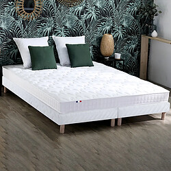 Acheter Idliterie Sommier tapissier à lattes - Blanc