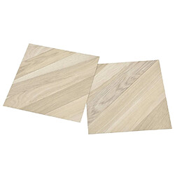 Avis VidaXL Dalles de Plancher PVC - 5,11 m² Beige
