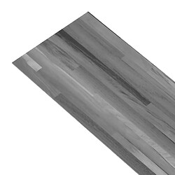 Avis vidaXL Planches de plancher autoadhésif 2,51 m² Gris rayé