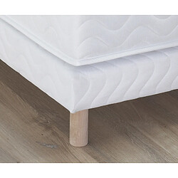 Avis Idliterie Sommier tapissier à lattes - Blanc