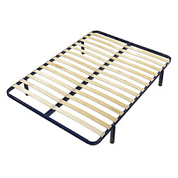 Mes Sommier cadre à lattes - Bois clair