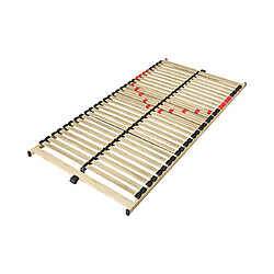 Mes Sommier cadre à lattes - Naturel