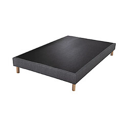 Mes Sommier déco à lattes - Anthracite