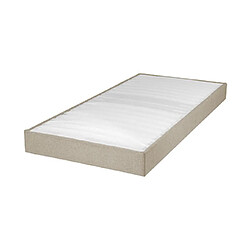 Mes Sommier tapissier 1 place - Lin