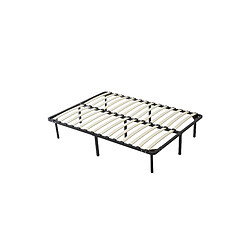 Literie Julien Cadre à lattes Solide 160x200 cm