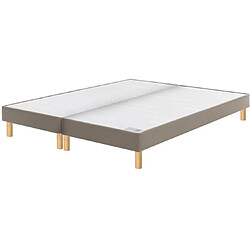 Bultex Sommier cadre à lattes - Mocca