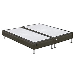 Bultex sommier coffre à lattes - Taupe