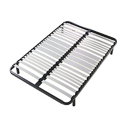 Mes Cadre de sommier à lattes - Noir