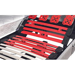 Epeda Relax - 2x80x200 - Gris Foncé pas cher