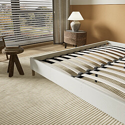 Acheter November sleep Sommier à lattes déco - Blanc