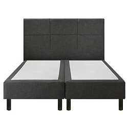 Epeda Enchanteur Boxspring Gris Chiné - 200x200