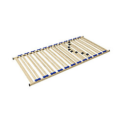 Mes Sommier cadre à lattes - Naturel