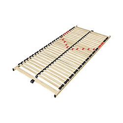 Mes Cadre à lattes sommier 90x200 - Naturel