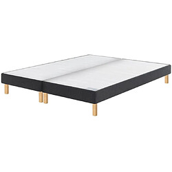 Bultex sommier tapissier Vitality Duo - Gris